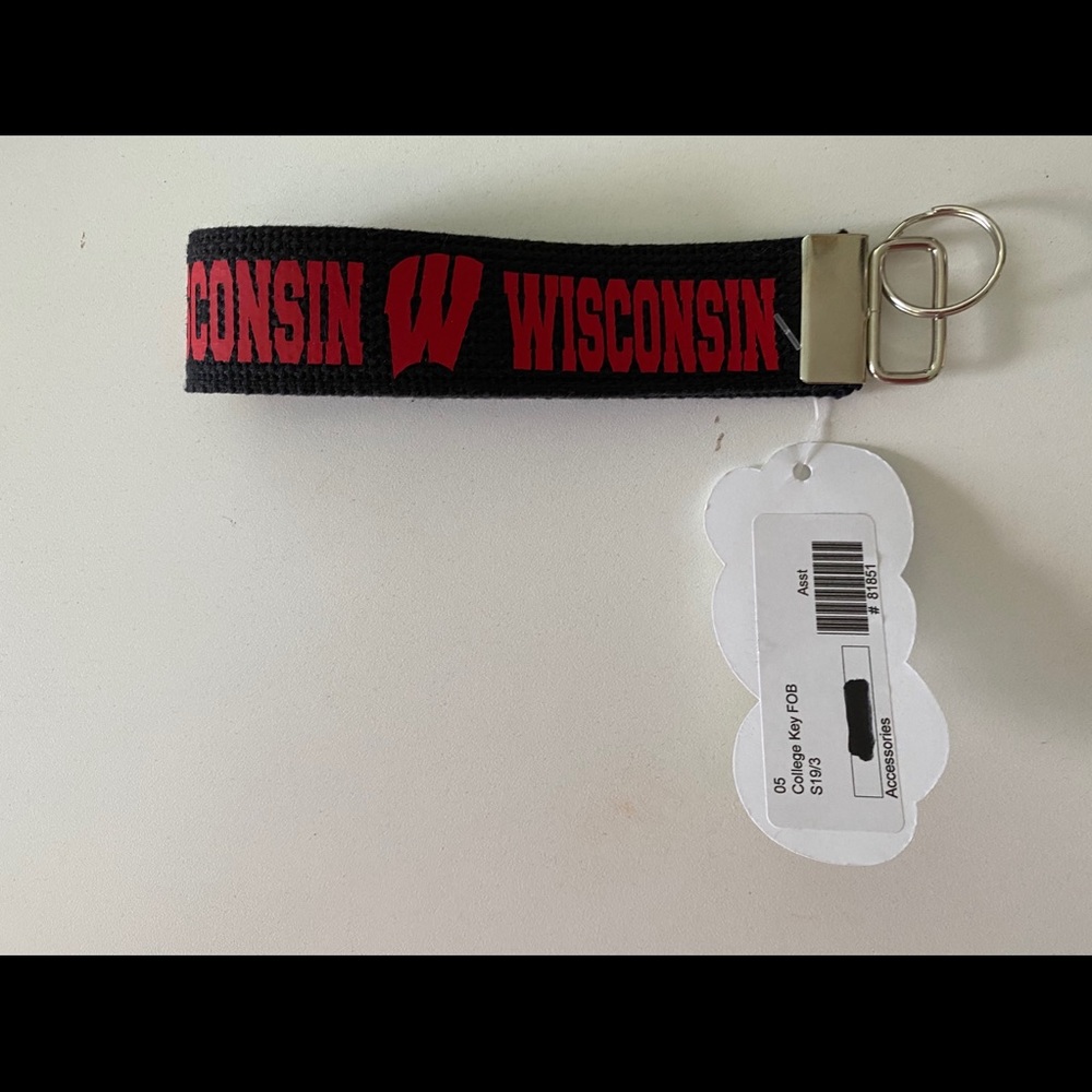 Univ. of Wisco keychain